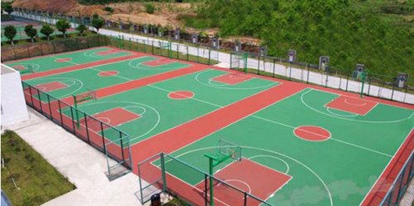 曹县塑胶篮球场
